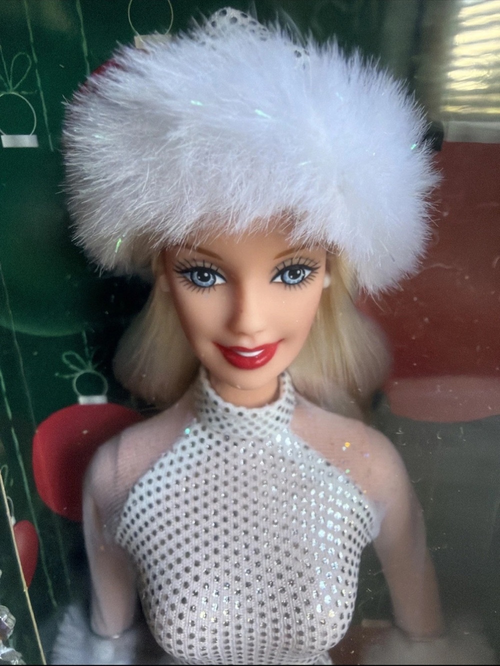 Holiday Excitement Barbie Doll - Mattel 2001 - NIB - Box In Great Condition - Picture 2 of 8